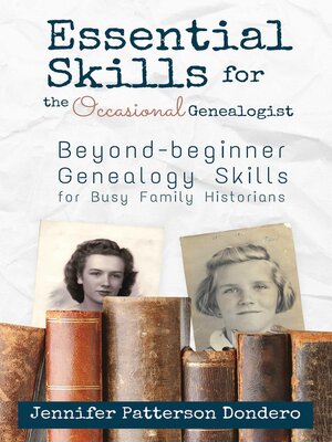 cover image of Essential Skills for the Occasional Genealogist